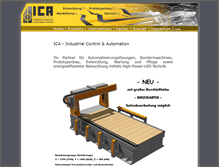 Tablet Screenshot of ica-engineering.de
